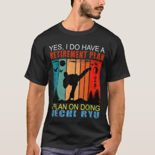 Retro Sunset Slogan Pensionierung I Plan für uns T-Shirt