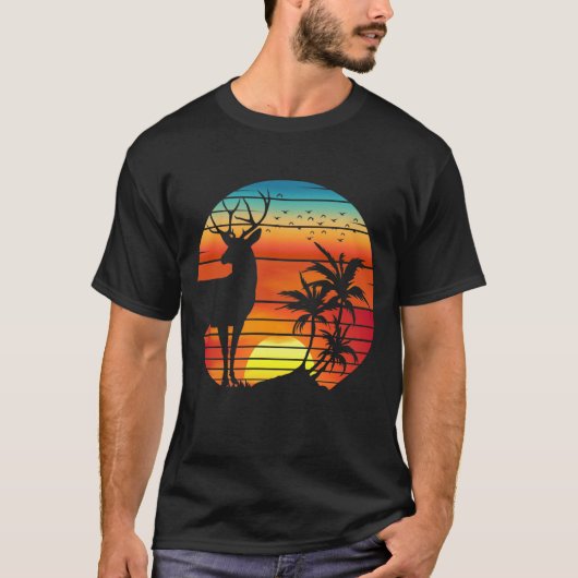 RETRO SUNSET T-Shirt (Vorderseite)