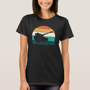 Retro Sunset Tiger Tank Vintag WW2 Weltkrieg 2 H