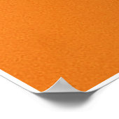 Retro Sunset Waves – Minimalist 70s-Inspired Poster (Ecke)