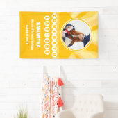 Retro Sunshine 2025 Abschluss Foto Banner (Insitu)