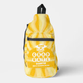 Retro Sunshine Abschluss Crossbody Bag (Vorderseite)