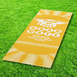 Retro Sunshine Abschluss Yogamatte