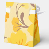 Retro Sunshine Florals- Geschenkschachtel (Rückseite)