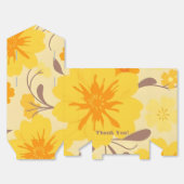 Retro Sunshine Florals- Geschenkschachtel (Ungefaltet)
