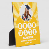 Retro Sunshine Foto Abschluss Fotoplatte (Seite)