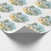 Retro Sunshine Patterns – Bold Colorful Geschenkpapier (Ecke)