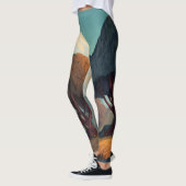 Retro Sunshine Patterns – Bold Colorful  Leggings (Links)
