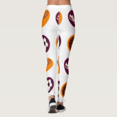 Retro Sunshine Patterns – Bold Colorful Leggings (Rückseite)