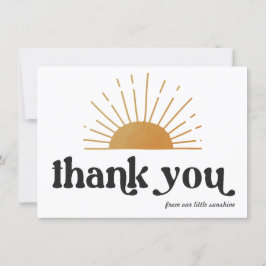 Retro Sunshine Vielen Dank