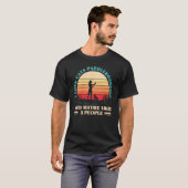 Retro Sup Paddle Board I Liebe Katzen und Padleboa T-Shirt (Vorne ganz)