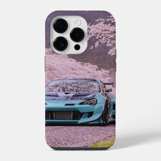 Retro-Superautos iPhone 14 Pro Hülle