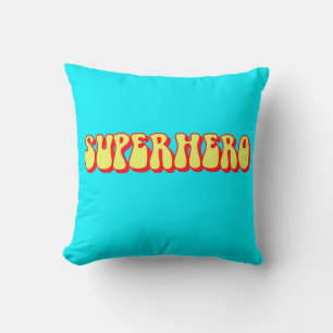 Retro-Superheld Kissen