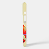 Retro-Superheld-Zeichen Case-Mate iPhone Hülle (Rückseite / Links)
