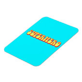 Retro Superhero Magnet (Linke Seite)