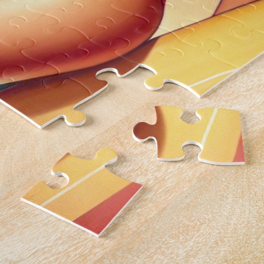 Retro Surf Button nach oben Puzzle (Seite)