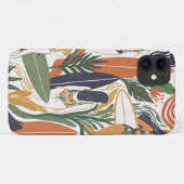 Retro Surf Club Case-Mate iPhone Hülle (Rückseite (Horizontal))