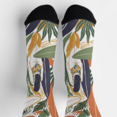 Retro Surf Club Socken (Oben)