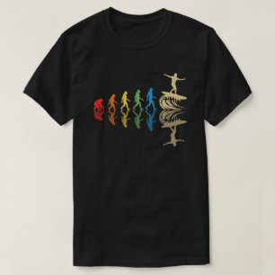 Retro-Surf-Evolution für Surfer T-Shirt