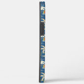 Retro Surf Tropical Pattern Case-Mate iPhone Hülle (Rückseite / Rechts)