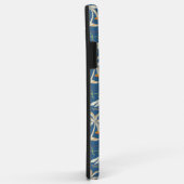 Retro Surf Tropical Pattern Case-Mate iPhone Hülle (Hinten/Rechts)