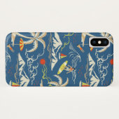 Retro Surf Tropical Pattern Case-Mate iPhone Hülle (Rückseite (Horizontal))