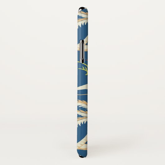 Retro Surf Tropical Pattern Case-Mate iPhone Hülle (Hinten/Rechts)