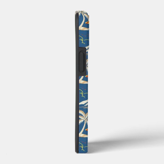 Retro Surf Tropical Pattern Case-Mate iPhone Hülle (Rückseite / Rechts)