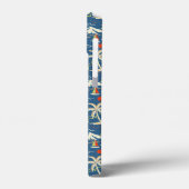 Retro Surf Tropical Pattern Case-Mate iPhone Hülle (Rückseite / Links)
