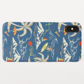 Retro Surf Tropical Pattern Case-Mate iPhone Hülle (Rückseite (Horizontal))