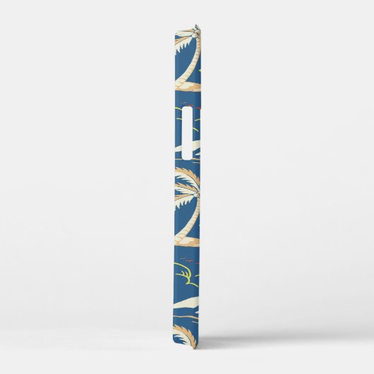 Retro Surf Tropical Pattern Case-Mate iPhone Hülle (Rückseite / Rechts)