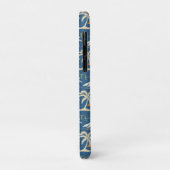 Retro Surf Tropical Pattern Case-Mate iPhone Hülle (Hinten/Links)