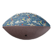 Retro Surf Tropical Pattern Football (Gedreht 270)