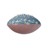 Retro Surf Tropical Pattern Football (Gedreht 90)