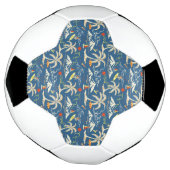 Retro Surf Tropical Pattern Fußball (Gedreht)