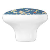 Retro Surf Tropical Pattern Keramikknauf (Seitenansicht)