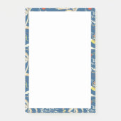 Retro Surf Tropical Pattern Post-it Klebezettel (Vorderseite)