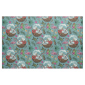 Retro-Surf-tropisches Muster Stoff (Fat Quarter (45,7 x 55,9 cm))