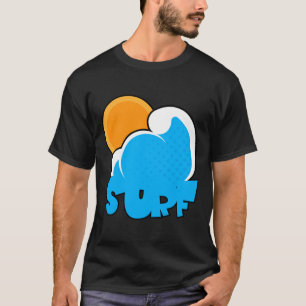 Retro-Surf-Welle-Sonne-Sommer-Spaß-Vibe für den St T-Shirt