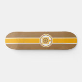 Retro Surfboard Skateboard (Horizontal)