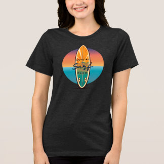 Retro Surfen Just Surf Shirt Surfer Geschenk Vinta