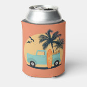 Retro-Surfen kann kühler werden Dosenkühler (Kanne Rückseite)