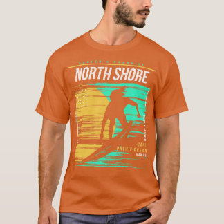 Retro Surfen North Shore Oahu Hawaii Vintage Surf T-Shirt