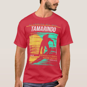 Retro Surfen Tamarindo Costa Rica Vintag Surfer T-Shirt