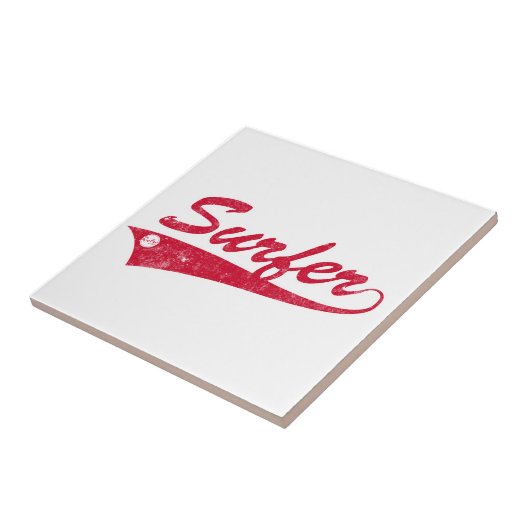 Retro Surfer Fliese (Seite)
