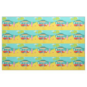 Retro Surfer-Paar-Gewebe Stoff (Yard (91,4 cm))