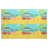 Retro Surfer-Paar-Gewebe Stoff (Fat Quarter (45,7 x 55,9 cm))