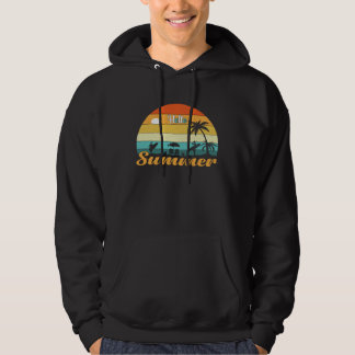 Retro-Surfer Retro-Surfen Strand Sommerferien Hoodie