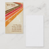 Retro Surfer-Streifen Visitenkarte (Vorne/Hinten)