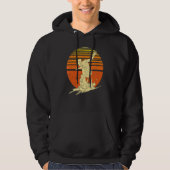 Retro Surfer Surfboard Wassersportwellen Surfen 1 Hoodie (Vorderseite)